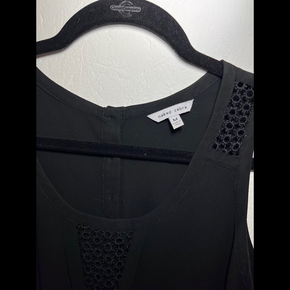 Naked Zebra • Black Blouse - Picture 2 of 4